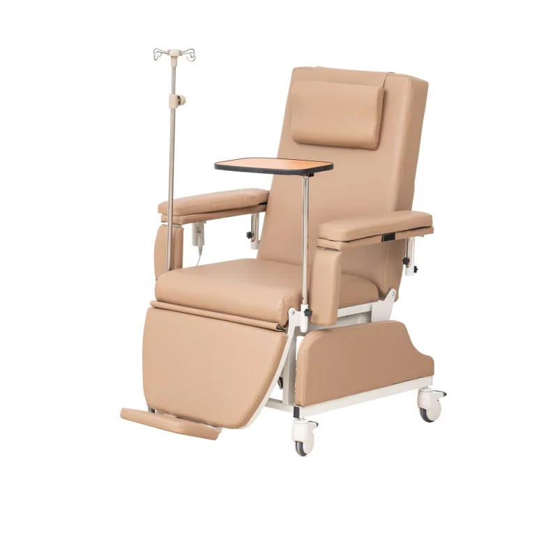 

Electric Blood Drawing Dialysis Chair Medical Blood Donation Adjustable Transfusion Chair Blood Dialysis Chair