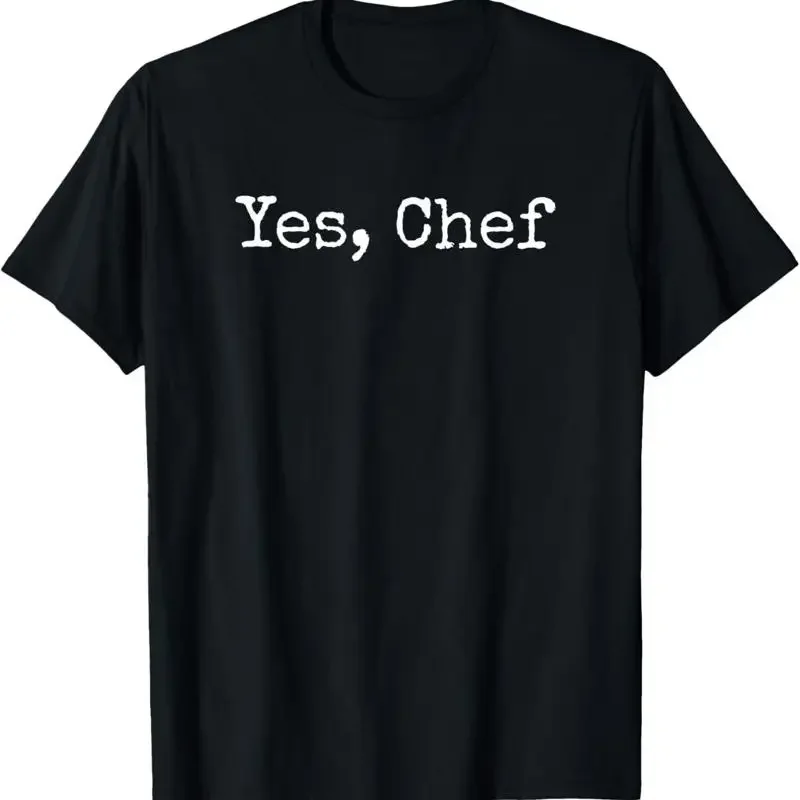 Yes Chef Cooking Funny Printed Women's T-shirt Summer Casual Short Sleeved Women's Clothing Female Tops Tees