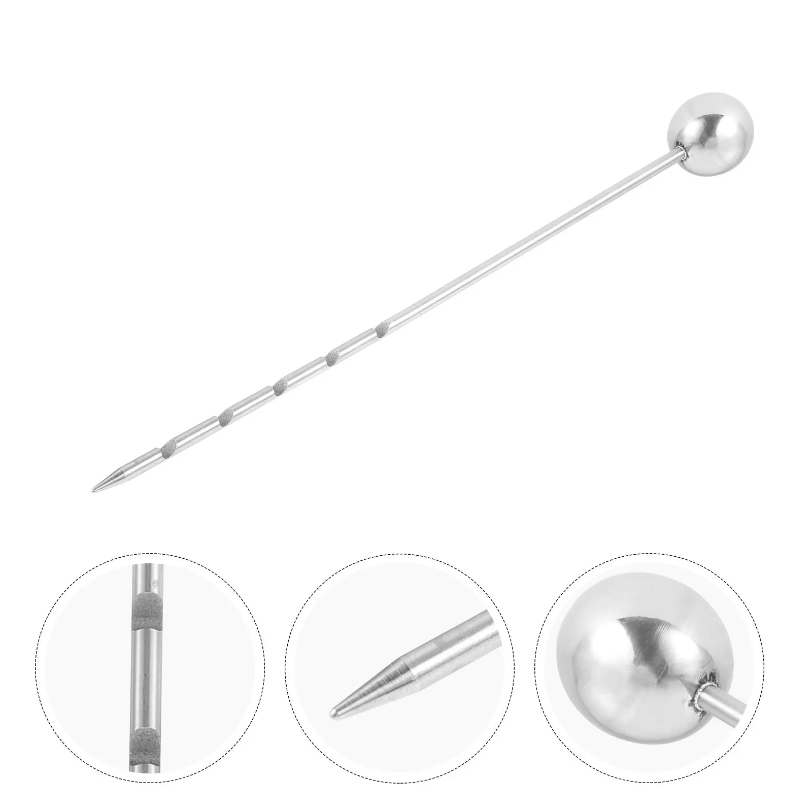 

14 Inch Stainless Steel Soil Sampler Probe for Indoor Outdoor Plants Moisture Monitor Durable Gardening Tool Soil Sampling