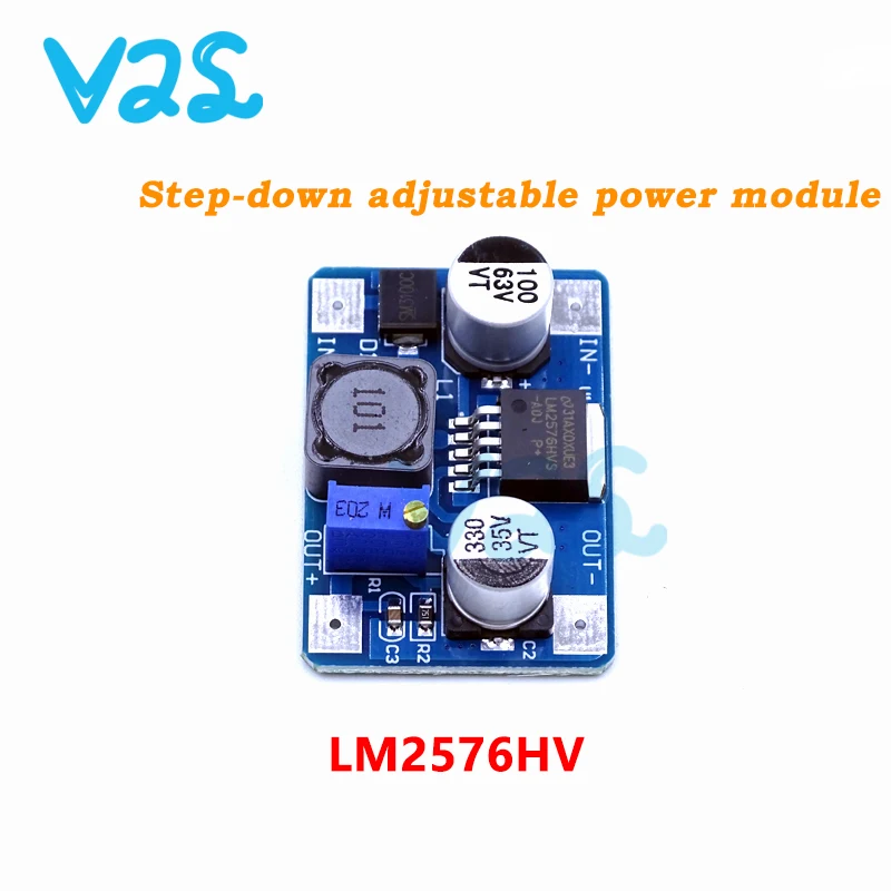 LM2576HV DC-DC Step Down Adjustable Power Supply Buck Module DC-DC 5V-60V Input 1.25V-26V Output