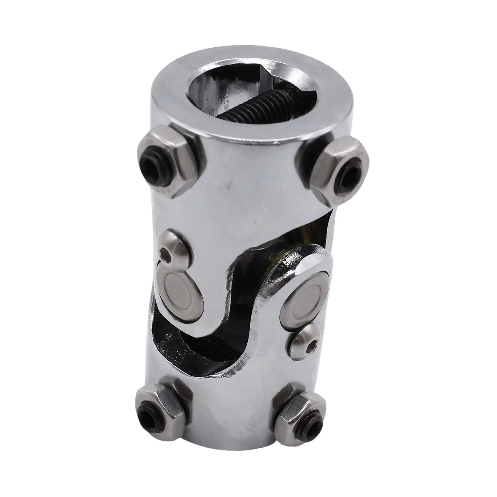 Heavy Duty Metal Double Steering U Joint Coupler 1inch DD Automotive Universal Single Joint for Vehicle Modification