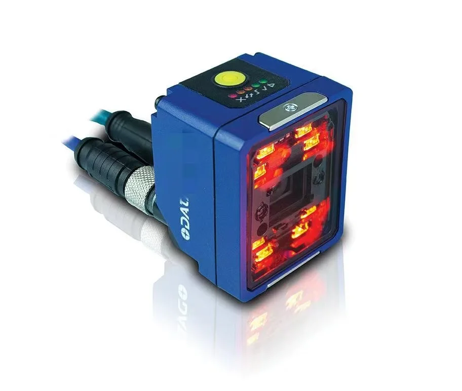 Datalogic Matrix 220 Industrial Image Barcode Reader CMOS Blue Compact USB High Performance 45fps 2mil Factory Automation IP65