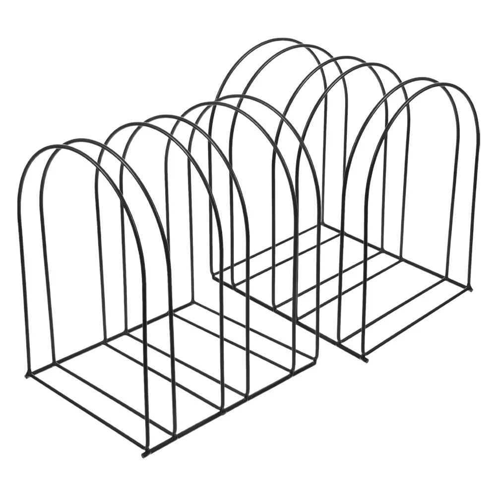 2 Pcs Beanie Hat Storage Rack Metal Wire Holder Racks For Salon Baseball Cap Desktop Display Hook Woolen Stand Reusable