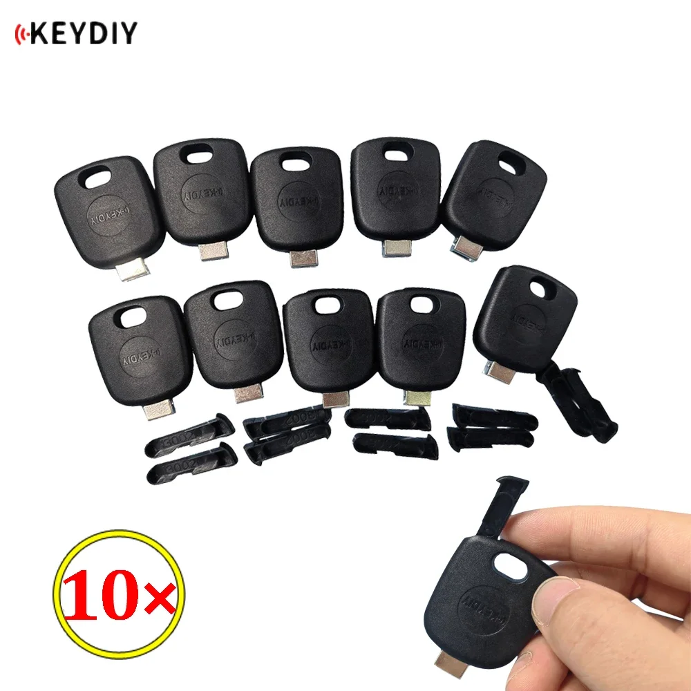 

10pcs/lot KEYDIY Universal KD Transponder Key Head for Different Key Blade & Chip Transponder Car Key Shell Case KD/VVDI Blades