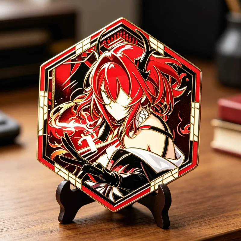 Levantine Hexagonal Doujin Original Etching Chapter Two-dimensional Cos Bar Millet Game Merchandise