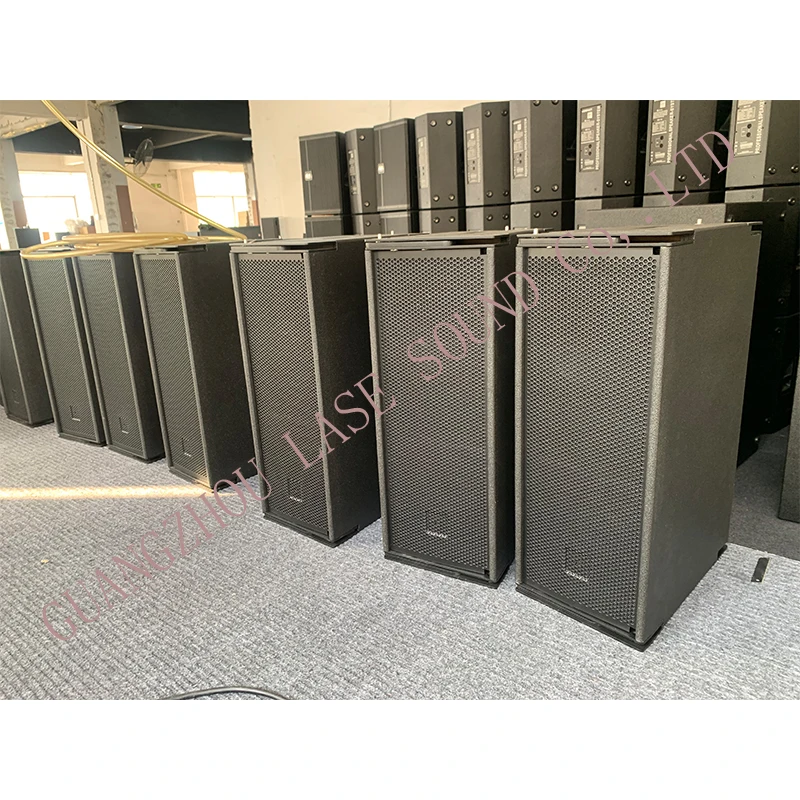 

Full Range Dual 8 Inch Line Array Speaker System Three Way Line Array Speakers PA System Outdoor Concert Sound System
