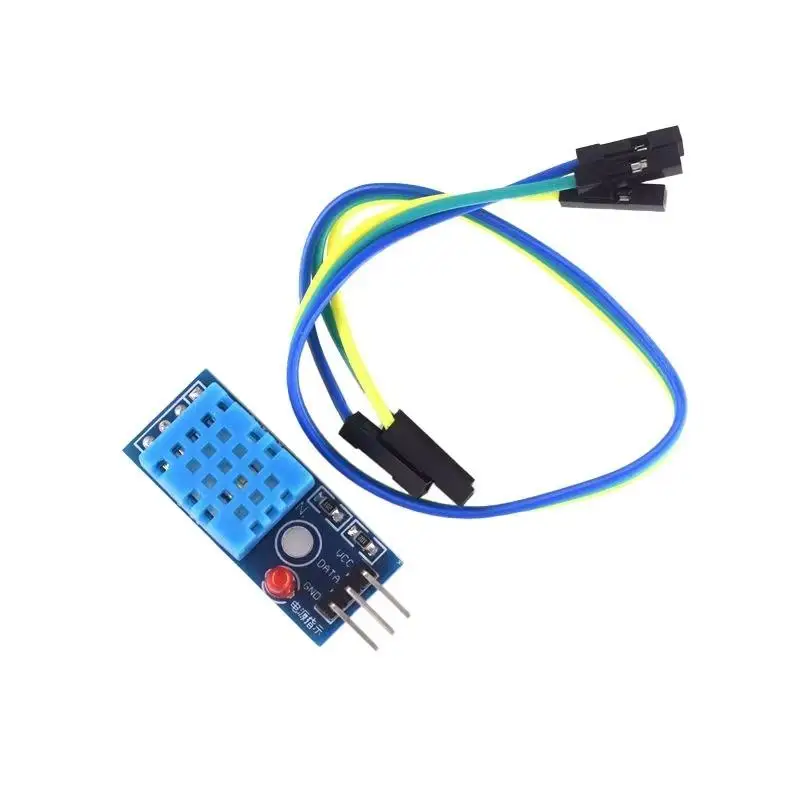 New Sale DHT11 Temperature Humidity Detect Sensor Single Bus Protocol High Accuracy With Custom Cable For DIY Project