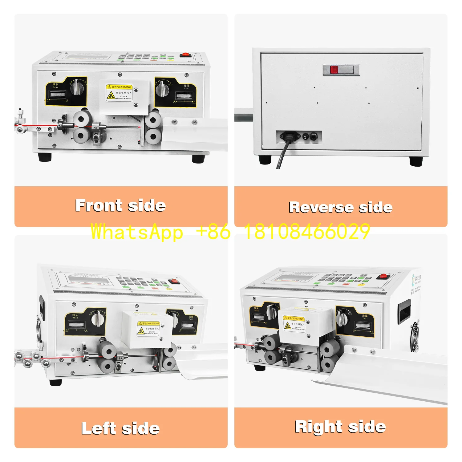 Wires Stripping Machine 2.5 square Wire Cutting Machine Factory Wire Harness Stripper Double