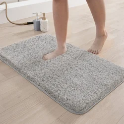 Ultra-soft Bathroom Rugs,Non Slip Carpet Absorbent Thick Bath Mat Machine Washable Plush Area Mats For Bathroom Shower,Bath Tub