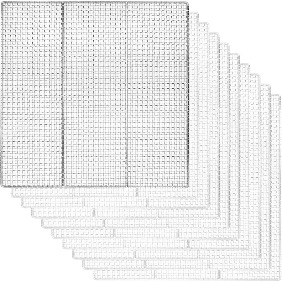 

10 упаковок, 23 x 23 дюйма, экран для фритюрницы в форме пончиков, прочный сетчатый экран (16 калибра), совместим с Belshaw, Avalon и рекламой F