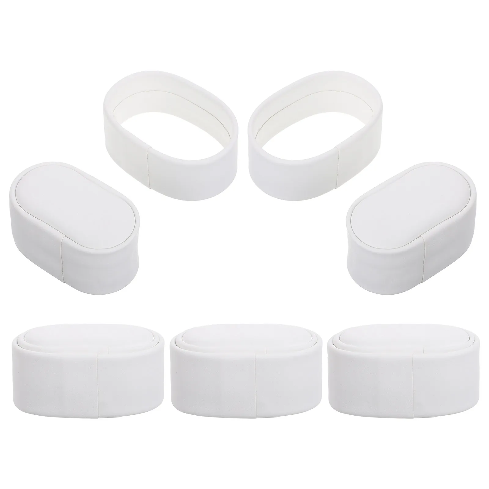 5Pcs Mini Watch Pillow PU Small Watch Box Insert Cushion Pad for Display Jewelry Holder Travel Office Home Small Head Pillow