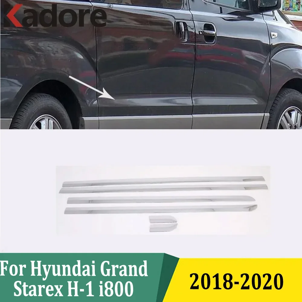 

Для Hyundai Grand Starex H-1 i800 2018 2019 2020 из углеродного волокна, литая накладка на боковую дверь, украшение, автомобильные аксессуары