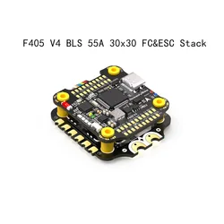 SpeedyBee F405 V4 BLS 55A 30X30 FC&ESC Stack F405 V4 Flight Controller BLHELI_S 55A 4in1 ESC