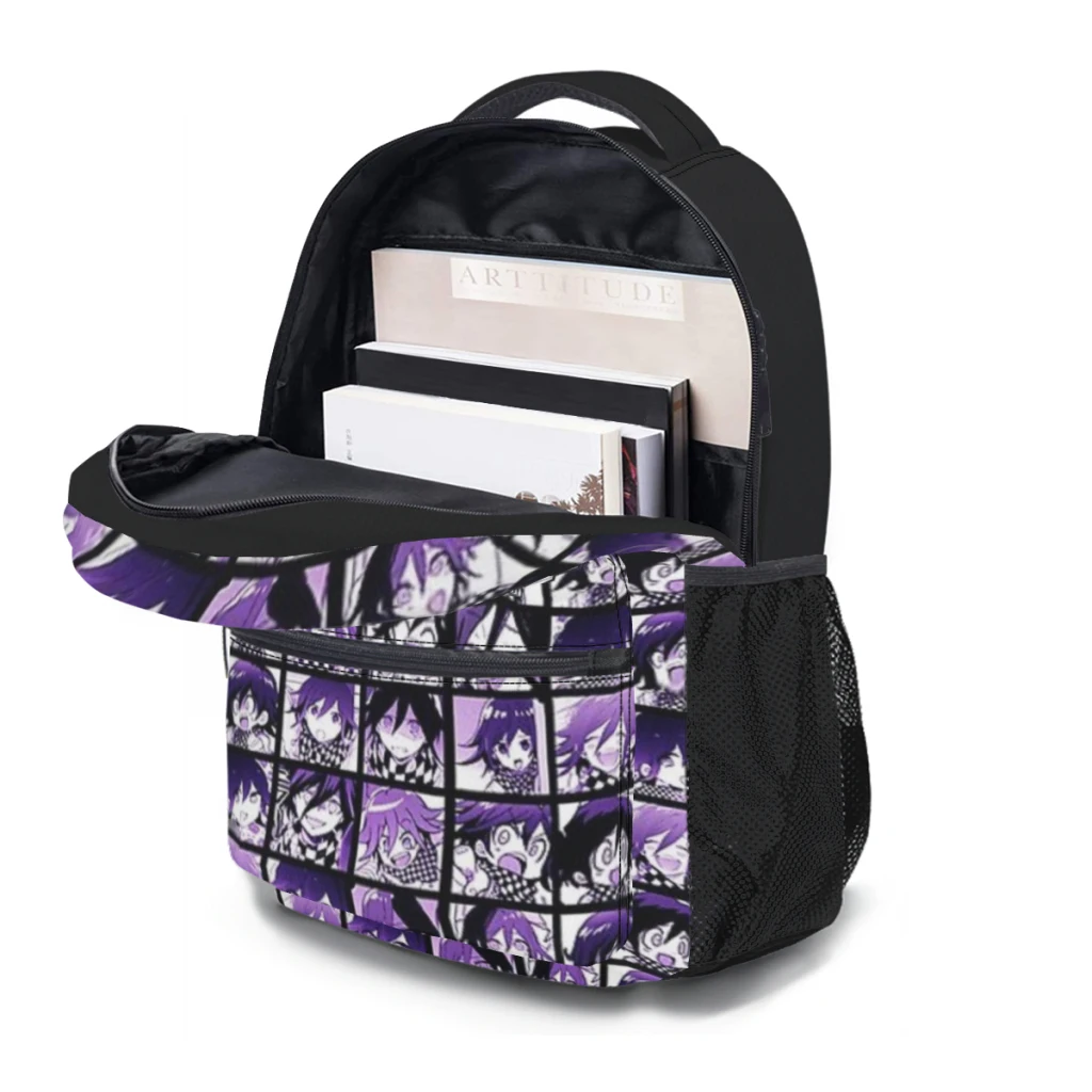 Neue modische Kokichi Manga Kollektion (farbig) Rucksack Tasche große Kapazität trend ige Bücher tasche Multi-Taschen verstellbar 17 Zoll