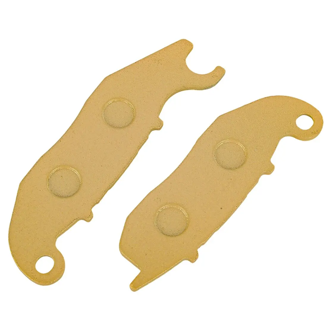

1 Pair Front Brake Pad Champagne Gold Brass Fiber Fit For Honda CBR125R RWB RC RD RF RG RS RT MSX125 D E F G H