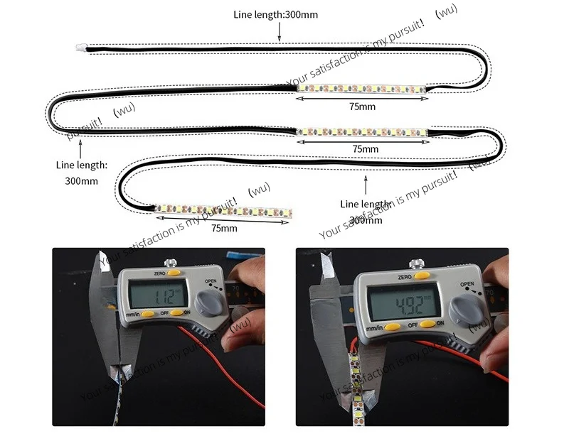 For Bambu Labs P1P/X1 LED Waterproof Light Strip Lighting Strip Print Kit