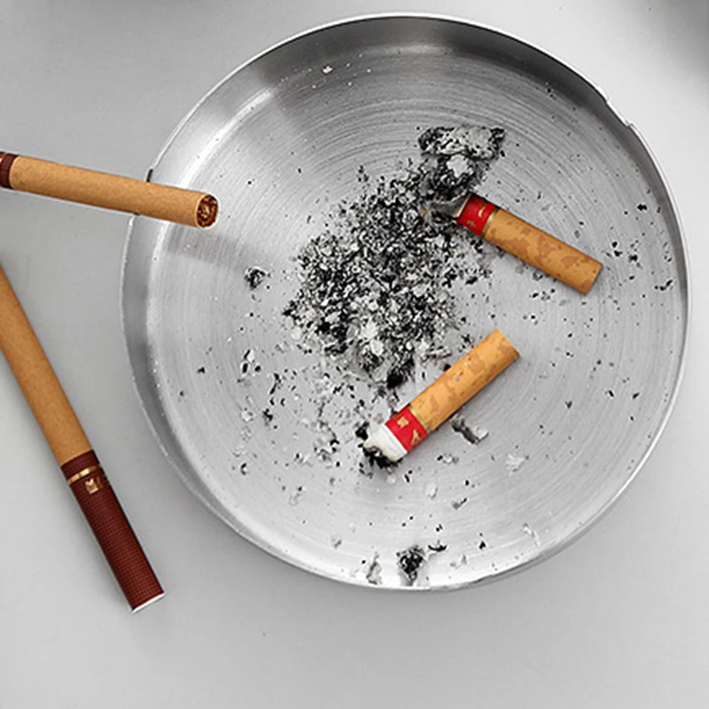 8/10Cm Easy Cleaning Ashtray Fly Ash Proof Ash Tray Portable Stylish Smoke Holder Cigarette Accessories