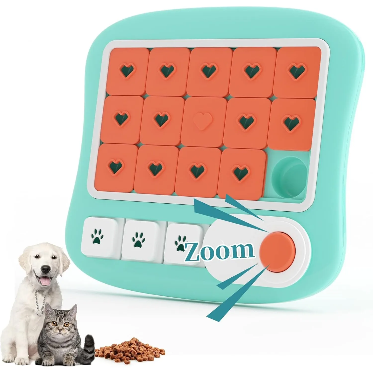 Dog Puzzle Toys for Large Medium Small Dogs Interactive Dog Toys for IQ Training Stimulating Dog Enrichment Toys with Squeak