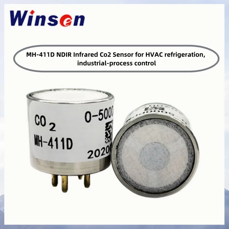MH-411D NDIR Infrared Co2 Sensor used for HVAC refrigeration industrial-process control NDIR CO2 sensor Infrared