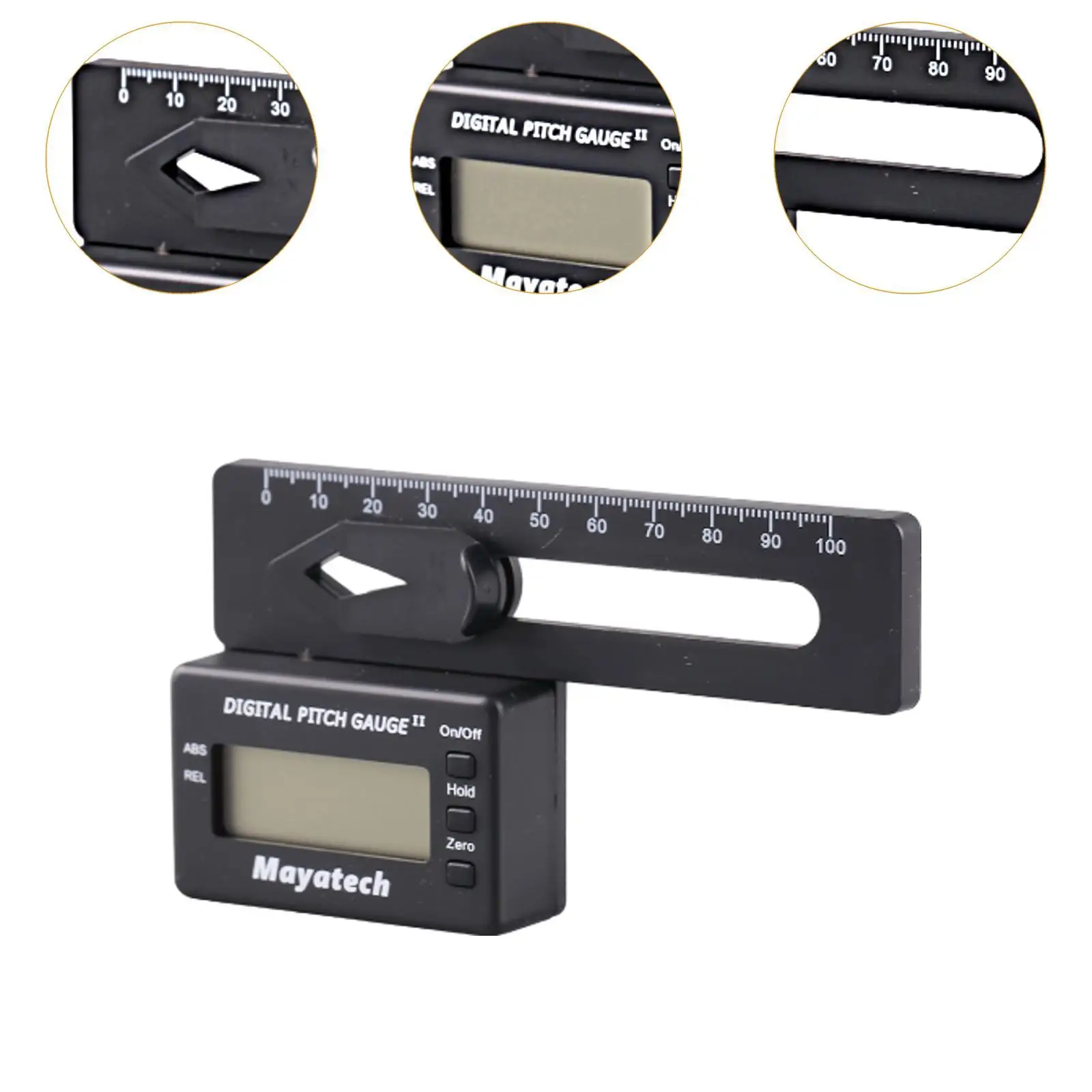 Elektroniczny cyfrowy miernik kąta nachylenia do helikopterów RC, odłączany przyrząd pomiarowy