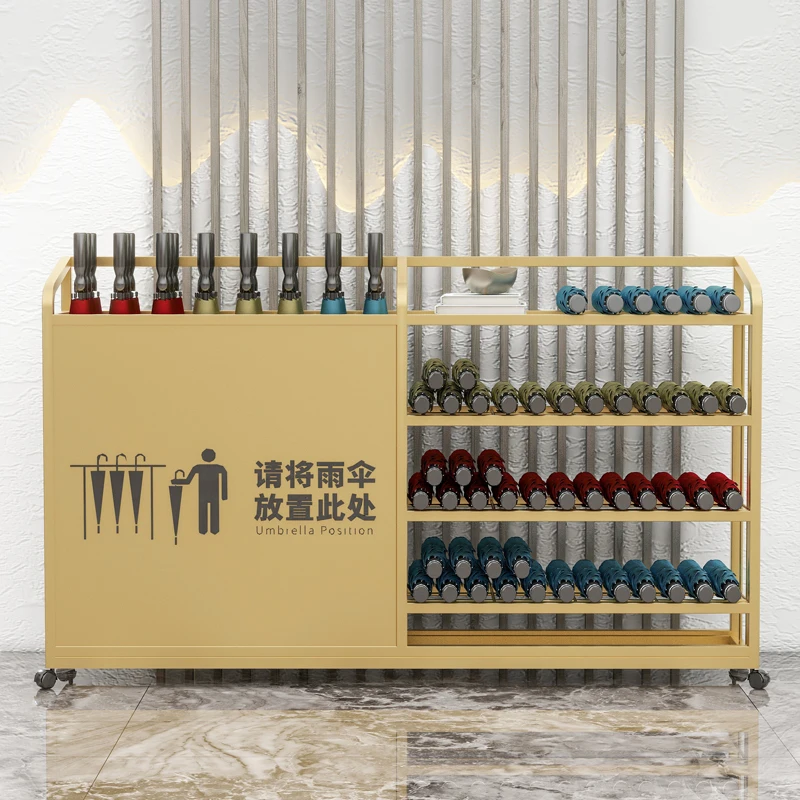 Umbrella rack storage rack hotel