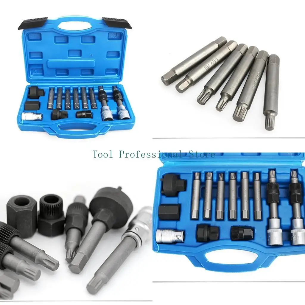 

Инструмент для снятия и установки шкива генератора 57QF, подходящий для различных моделей автомобилей