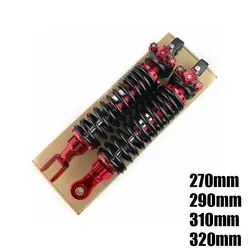 Rear Shock Absorber Motorcycle 270 290 310 320mm Air Hydraulic Oil Fork Suspension Street Bike Pitbike Pedal Motocross ATV Quad