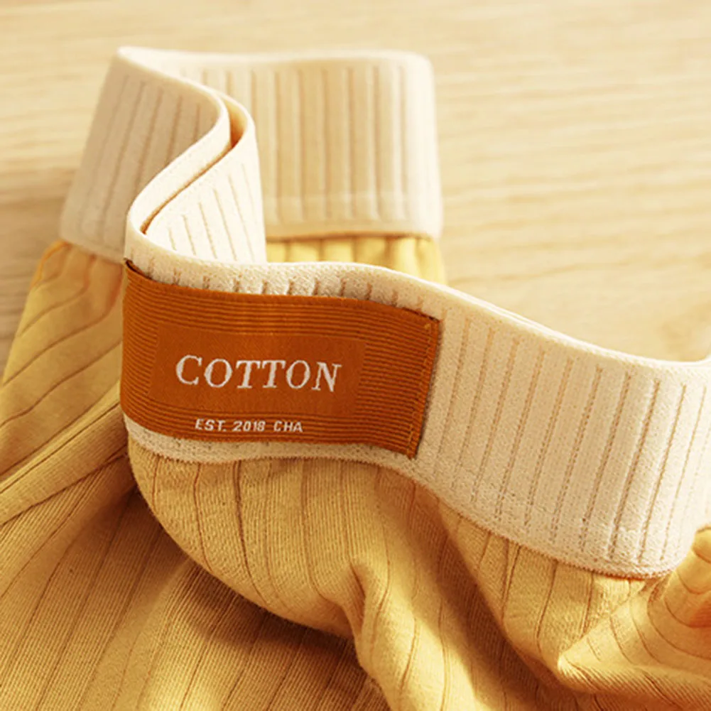 Men Cotton Youthful Comfort Japanese ThongsCrotch Briefs Soft Striped Breathe Couple Life Underwear Sexy Accessories Hot Panties