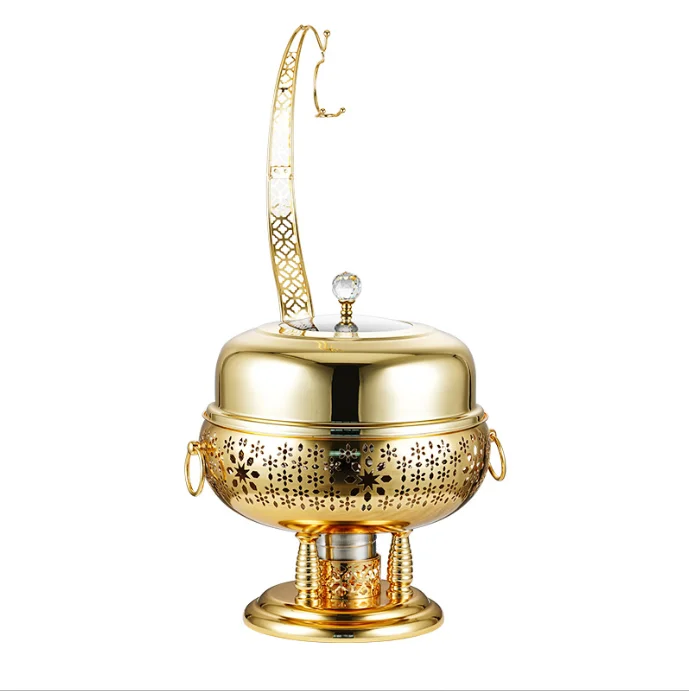 Modern 8L Hanging White Chafing Dish For Wedding For Hotels And Restaurants
