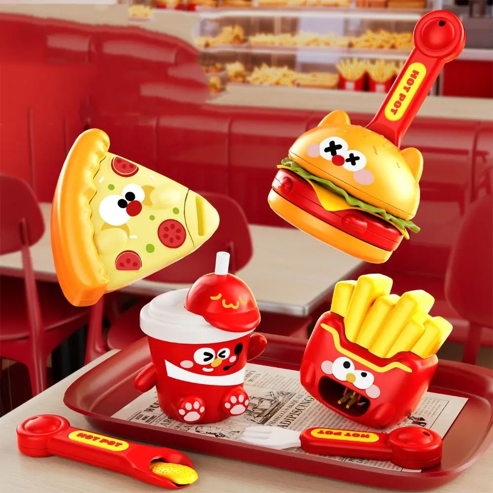 

Food Feeding Hamburg Pudding Set Feeding Simulation Role Play French Fries Pudding Japanese Pretend Play Pizza Play House