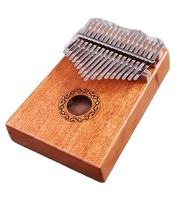 Wholesale Wooden Finger Thumb Piano Kalimba Musical Instrument 10 keys 17 Keys Kalimba