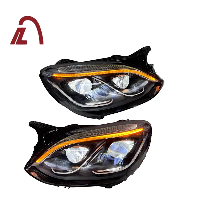 

Led Front Headlight for Mercedes Benz SLK R172 2017 2018 High Quality LED 12V OE No.A1729063501 A1729063601 Auto Parts