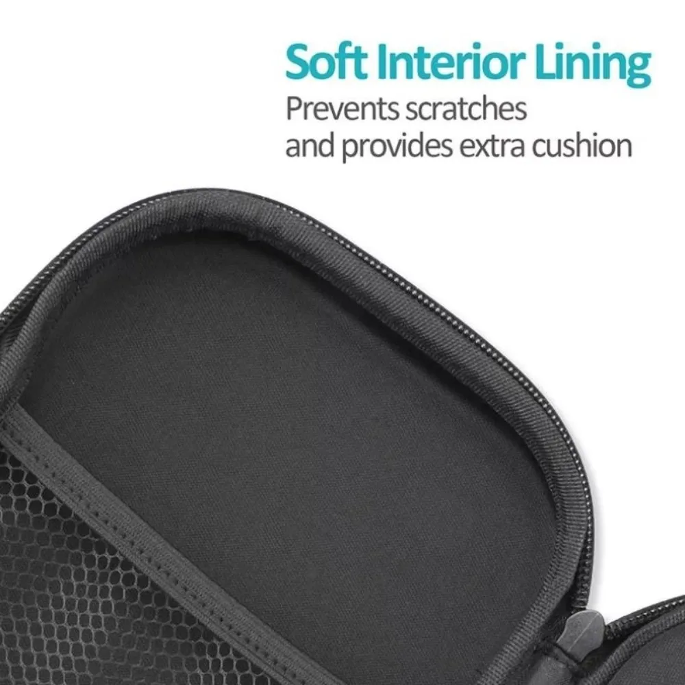 Portable Shockproof Stethoscope Case EVA Travel Stethoscope Bag Handheld Lightweight Carrying Case Storage Bag