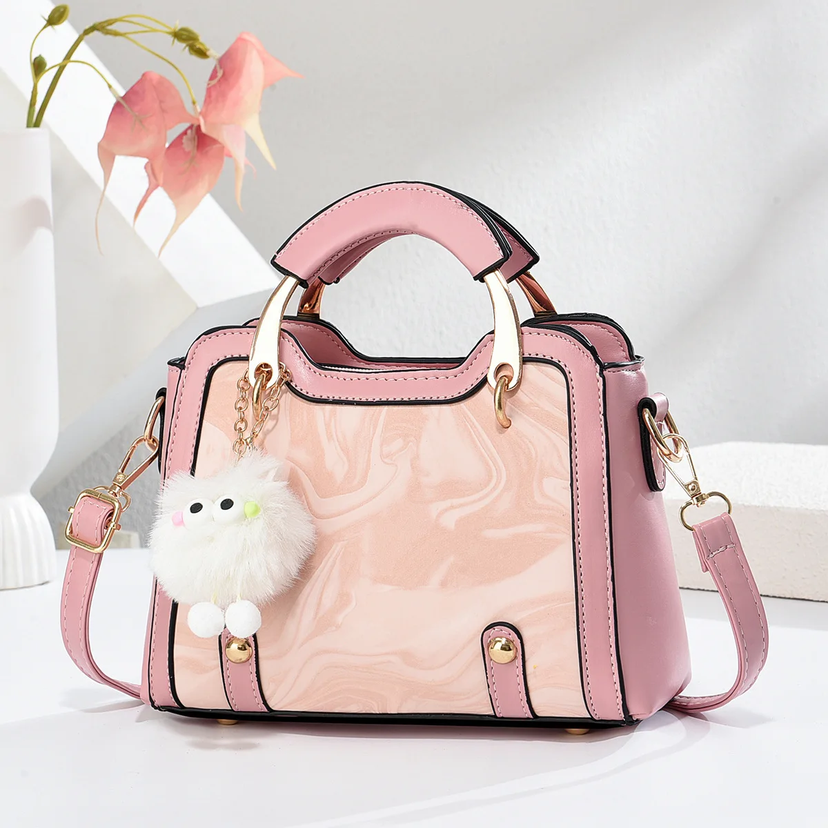 2025 nuevos bolsos de moda para mujer, bolso de mano para mujer, nuevo bolso cruzado Simple de un solo hombro, bolsos de fiesta de gran capacidad