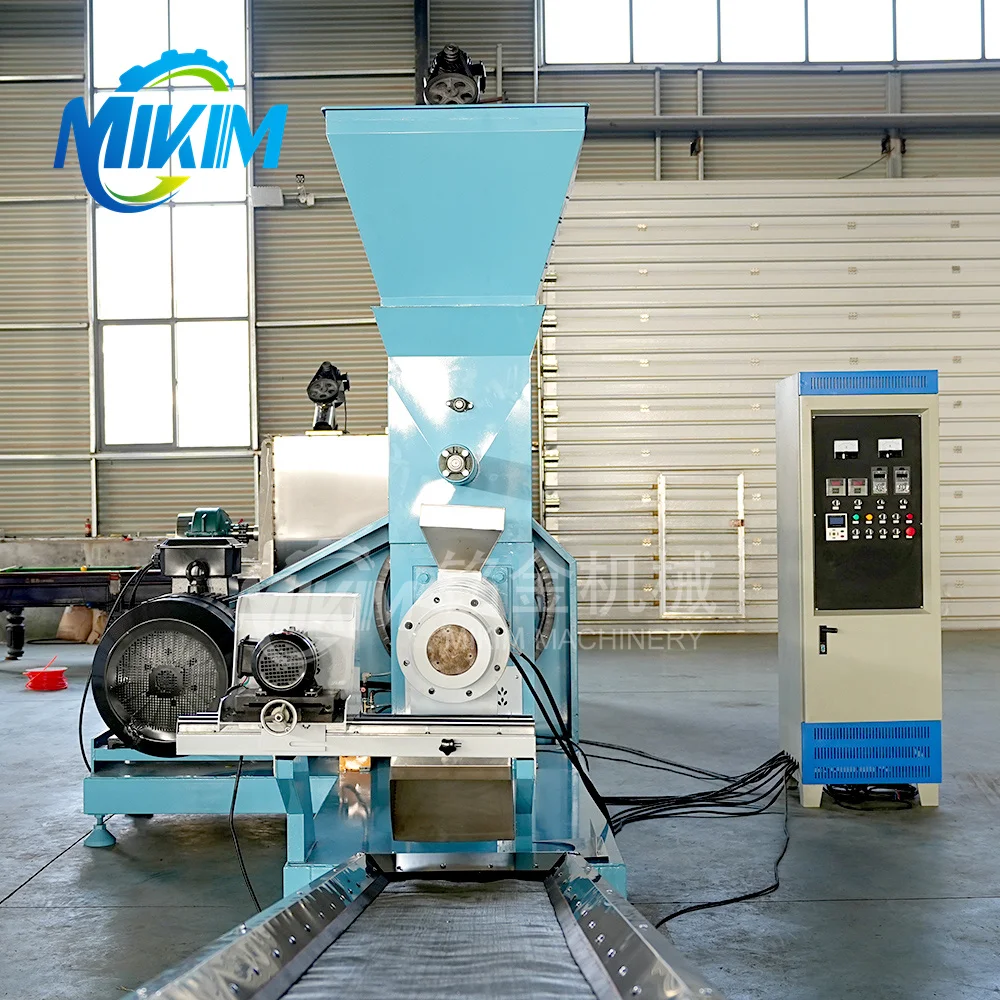 

Animal Feed Making Machine Pet Cat Dog Rabbit Shrimp Feed Extruder Granulator Machine Floating Fish Feed Manufacturing Machinery