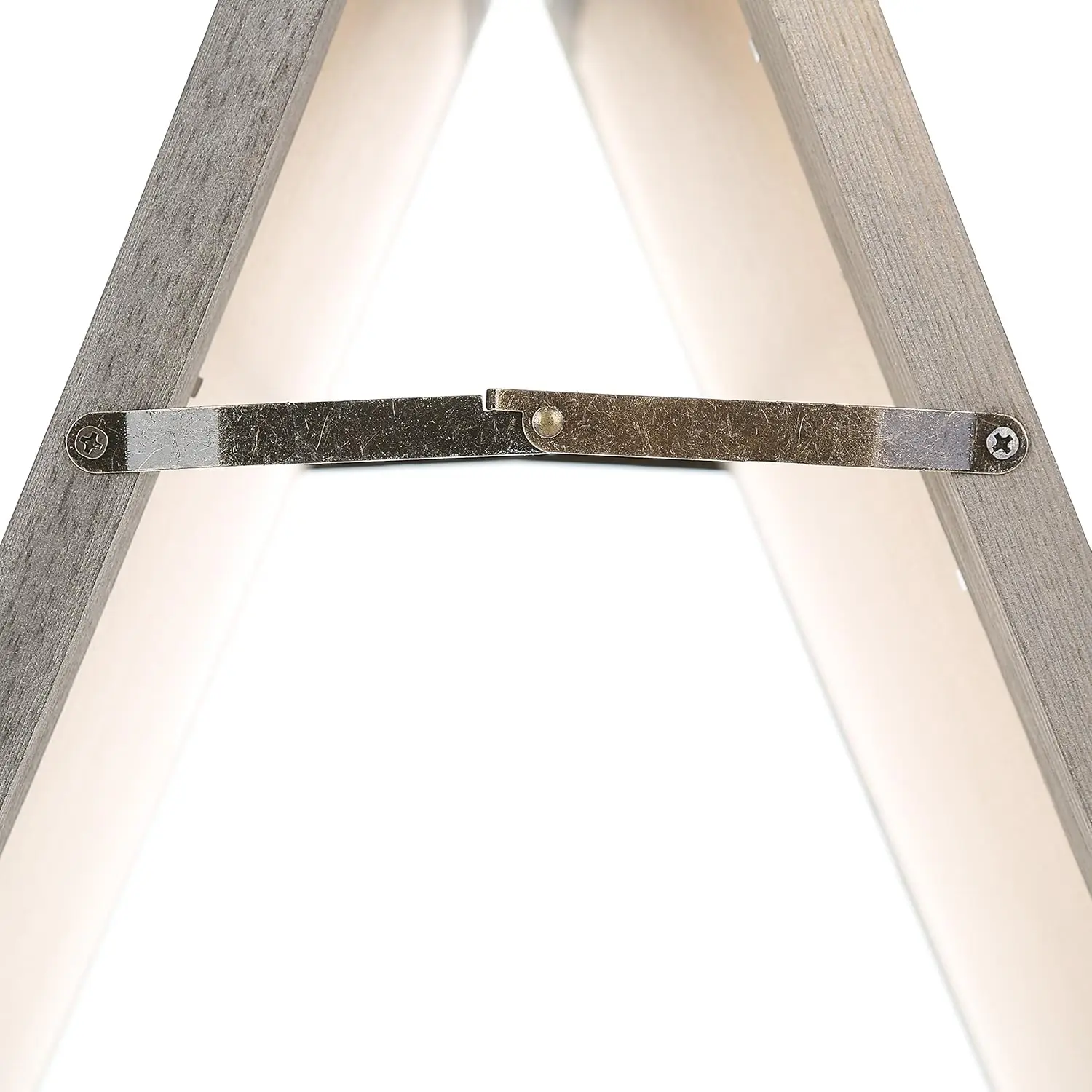 لافتة سبورة من الخشب الريفي على شكل حرف A، حامل مزدوج الجوانب قائم بذاته للقائمة وديكور الزفاف والمناسبات #5