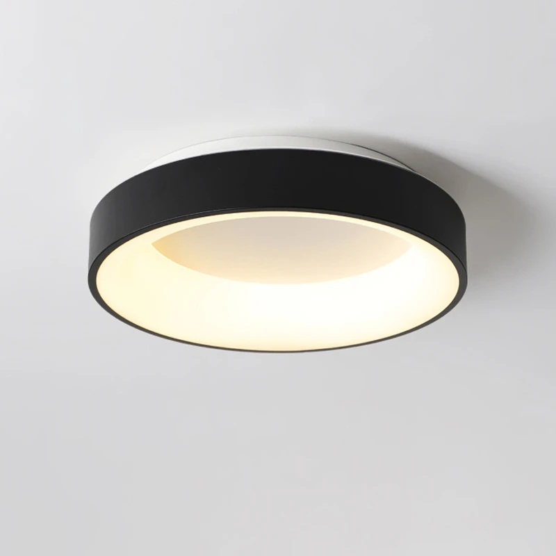 Imagem -04 - Modern Circular Luzes de Teto Led Luminária Regulável Sala de Estar Varanda Quarto Lâmpada Home Decor Iluminação Interior Lusters