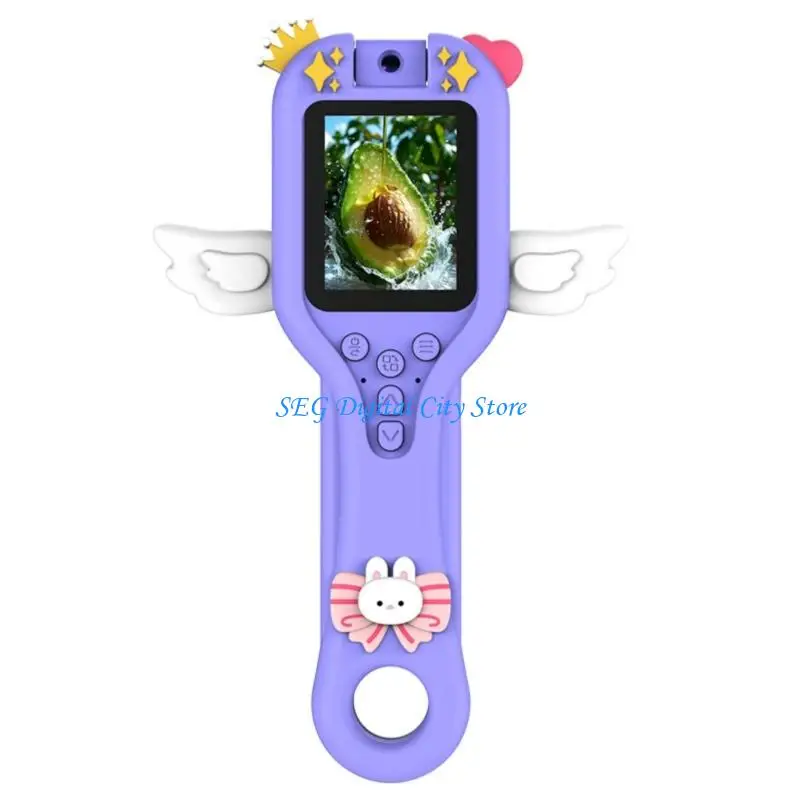 U75B Educational Kids Science Handheld Magnifier With Display Built In Light For Outdoor Exploration