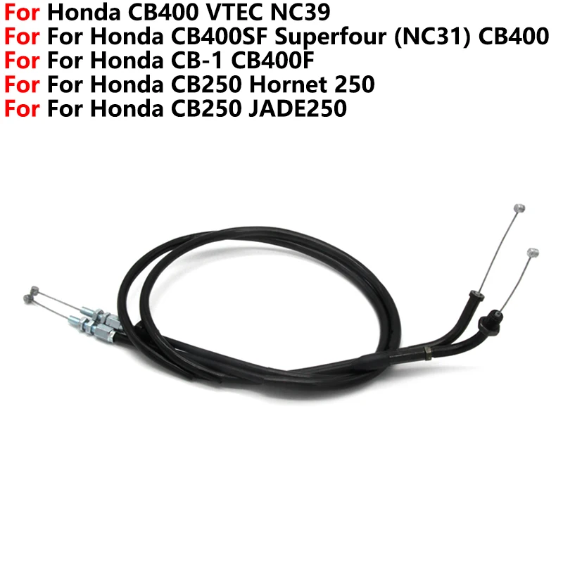 

Трос акселератора дроссельной заслонки для Honda CB400 CB400SF CB-1 CB400F CB250 VTEC NC39 Super Four NC31 Hornet 250 JADE 250 CB-1