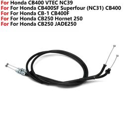 Throttle Accelerator Cable For Honda CB400 CB400SF CB-1 CB400F CB250 VTEC NC39 Superfour NC31 Hornet 250 JADE250 CB-1