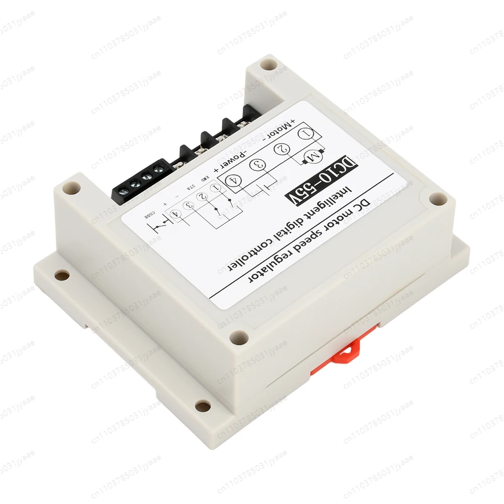 

DC10-55V 30A Brush Motor Controller PWM DC Motor Speed Controller Display Remote Control Support Voltage Current Monitoring