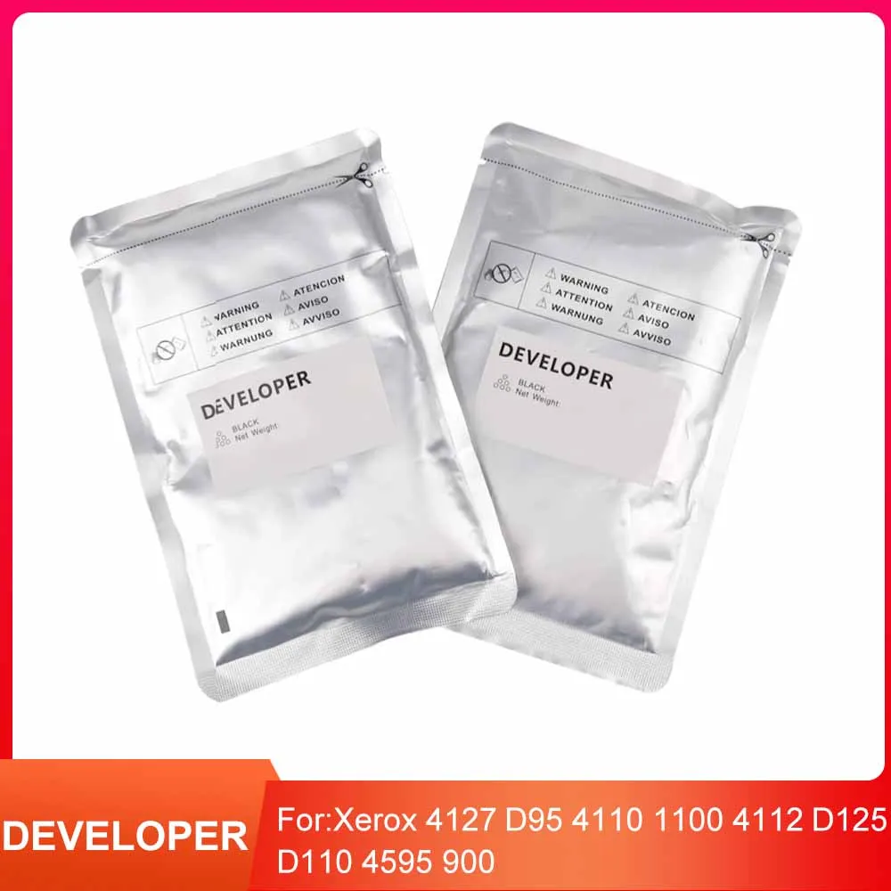 

1X 675K16880 DEVELOPER BK for Xerox D95 compatible carrier 150 0000 pages 710g 4110 4127 4112 D110 D125 iron powder developer