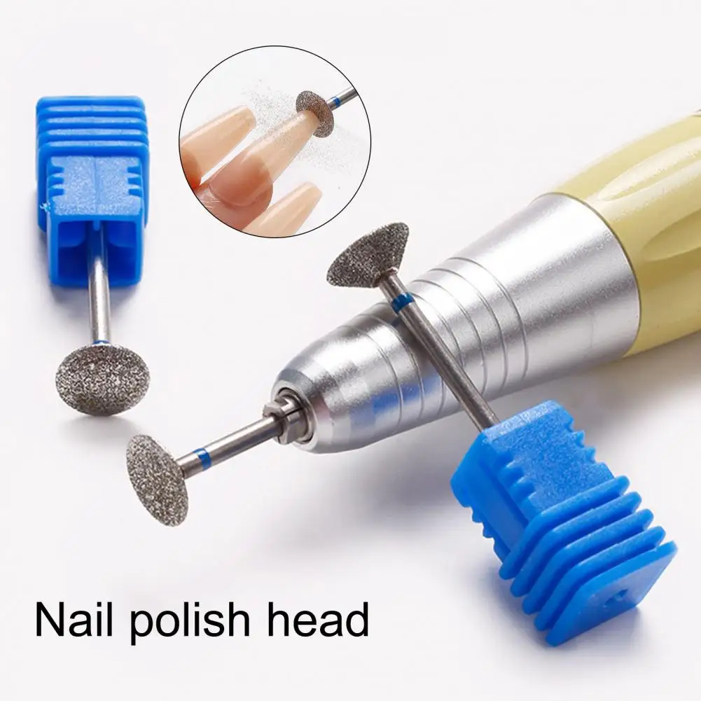 Nail Drill Bit High Strength Rust-proof Corrosion Resistant Compact Reusable Nail Grinding Machine Drill Bit Polishing Head