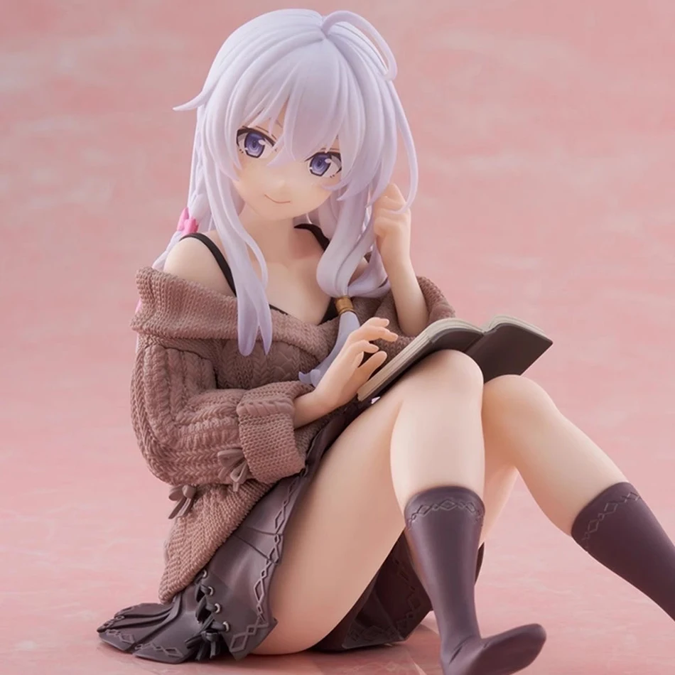 Figurines de dessin animé de sorcière errante, 10cm, jouets de Collection, le voyage d'elaina, Collection en PVC, ornements, modèle poupée, cadeau