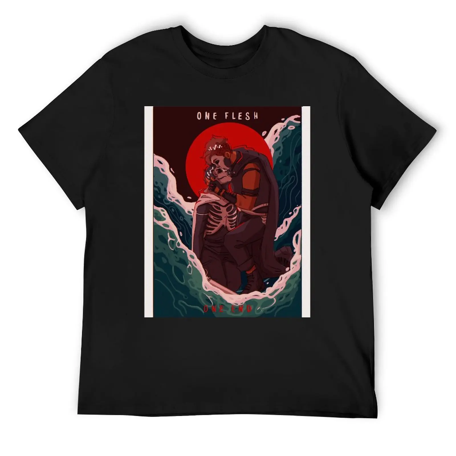 

One flesh, one end T-Shirt summer 2025 vintage graphic tee anime mens graphic t-shirts pack