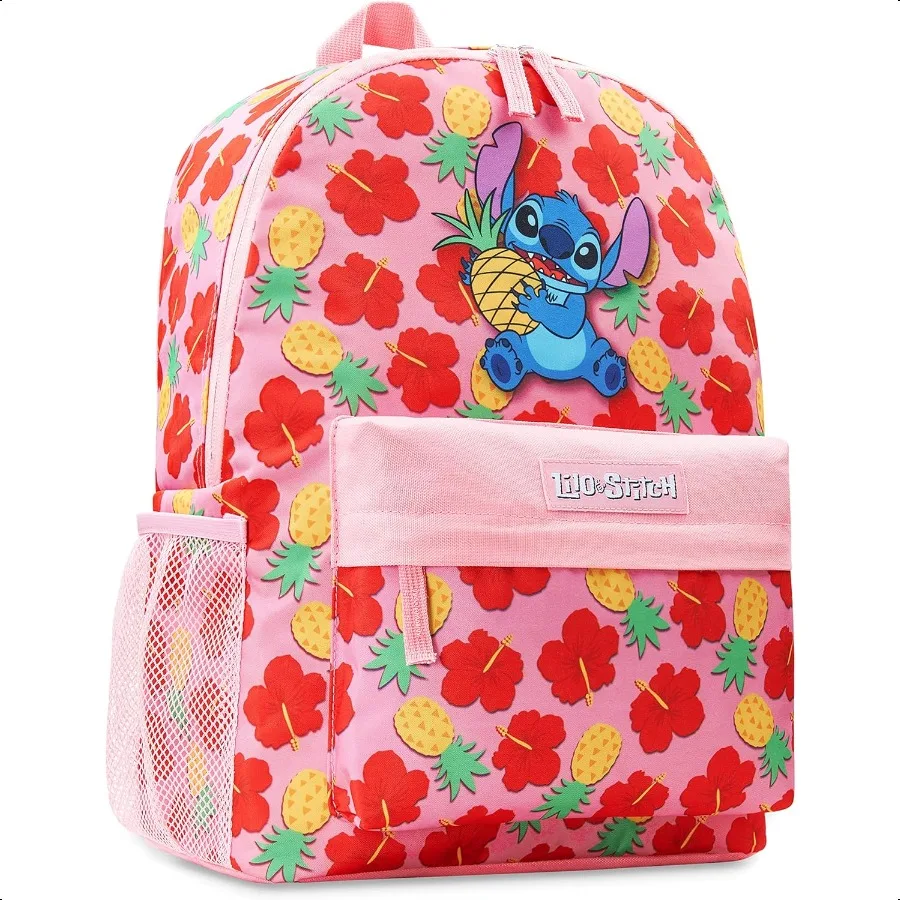 

Stitch Backpack for Girls Teens School Bag Book Bag School plies Gifts Pink Red