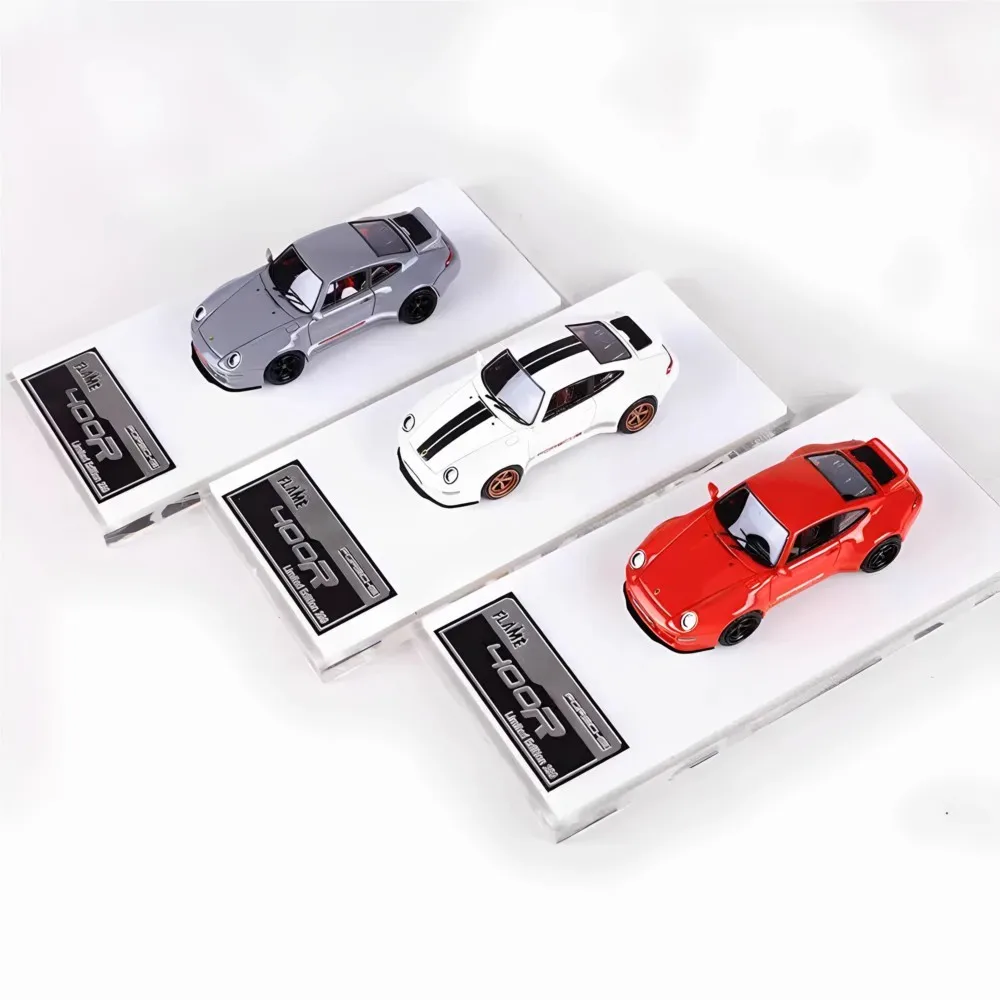 

Flame 1:64 Compact 911 400R Gunther Werks Adults Hobby Resin Diecast Model Car