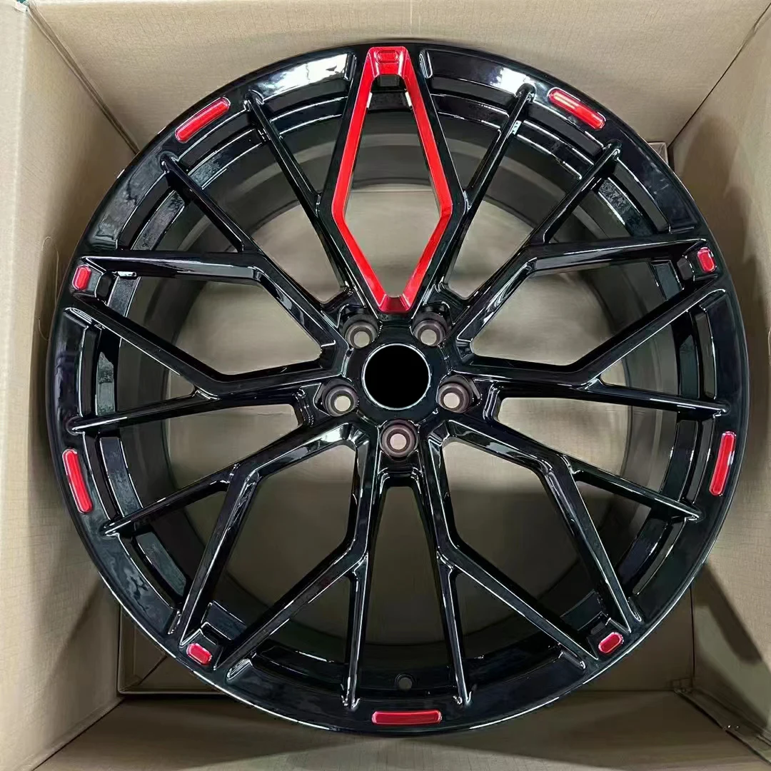 Concave Alloy Forged White Passenger Car Wheels 15-24 Inch 4x100 4x108 Custom One Piece Luxury Car Rims for E39 A4 B8 W205 C300