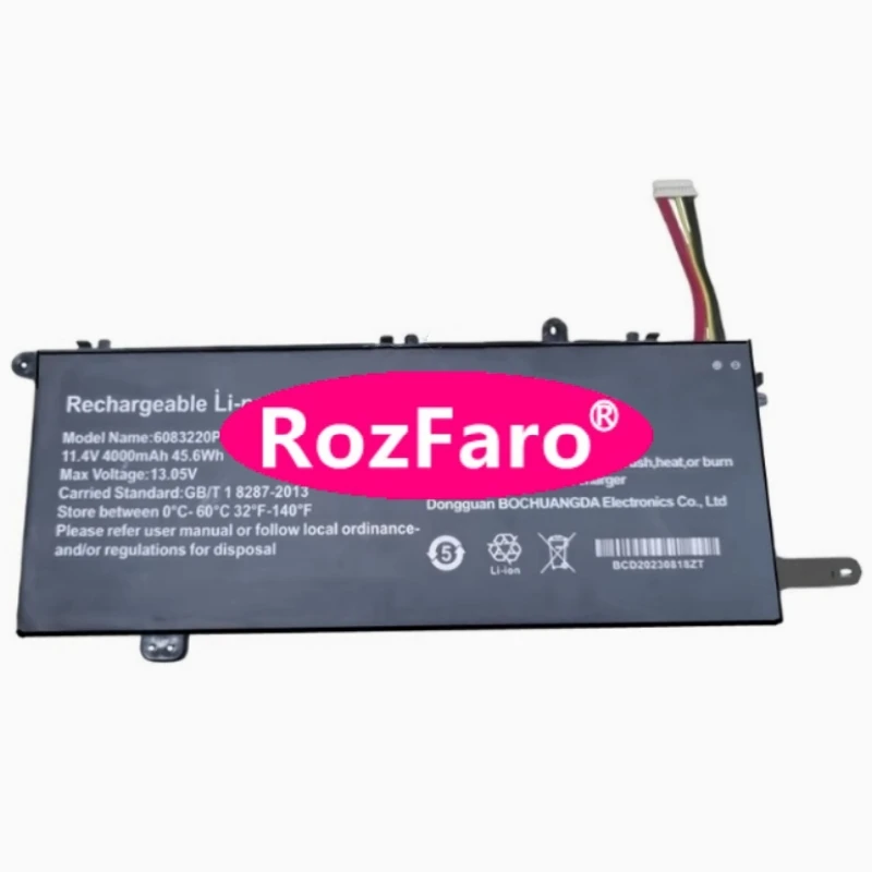 

For Echips Pro NK15U5-L NK15U5-L-16-512 NK15U5-L-8-256 556075-3S 6083220P 6083215P Battery For HUWI F152J-16 F152R7-16 BDZ F149
