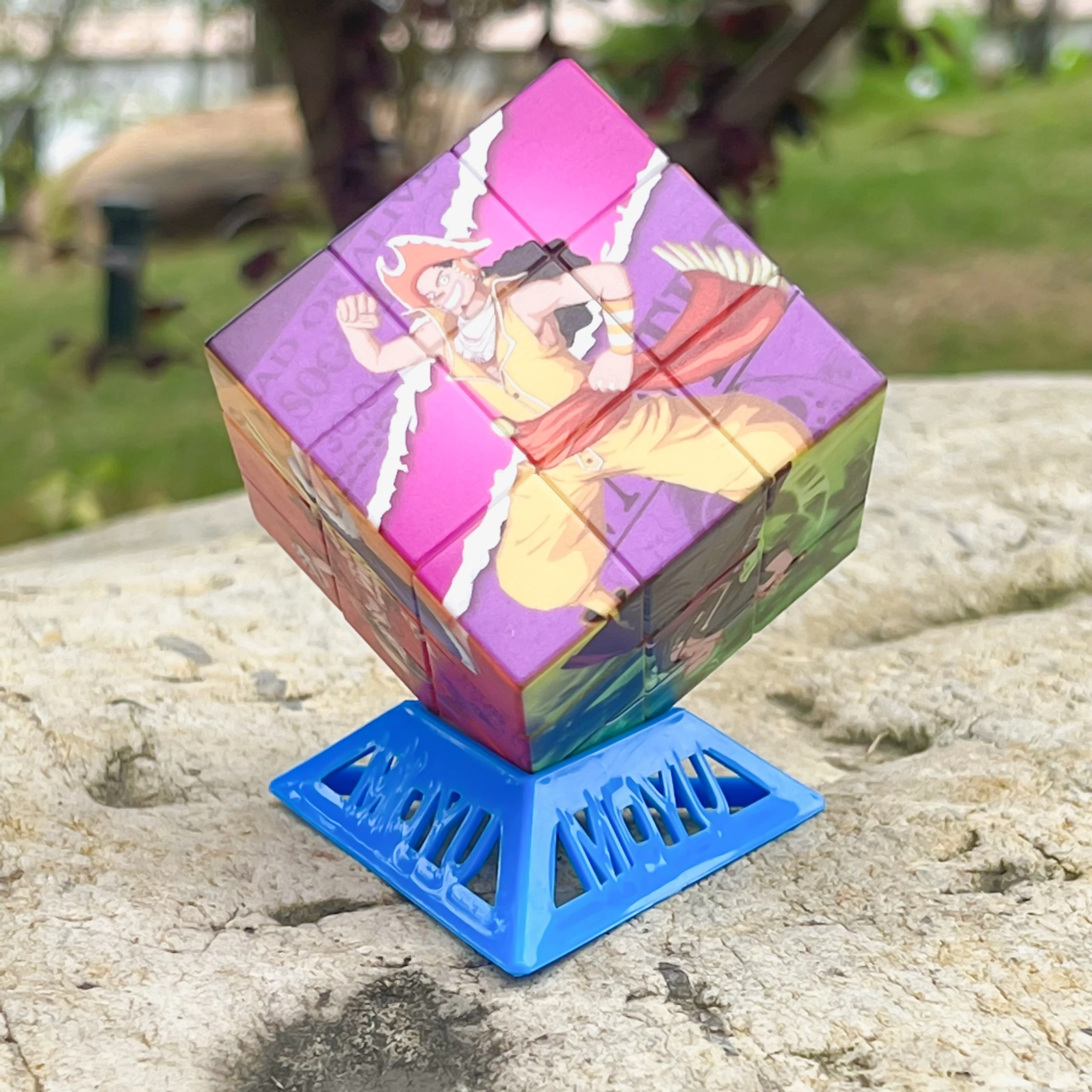 One Piece Professional 3x3x3 Magic Cube Speed Cubes Puzzle Neo Cube Cubo Magico Sticker Adult Education Toys For Children Gift